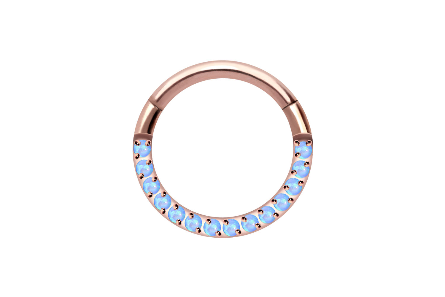 Titan Segmentring Clicker SYNTHETISCHE OPALE